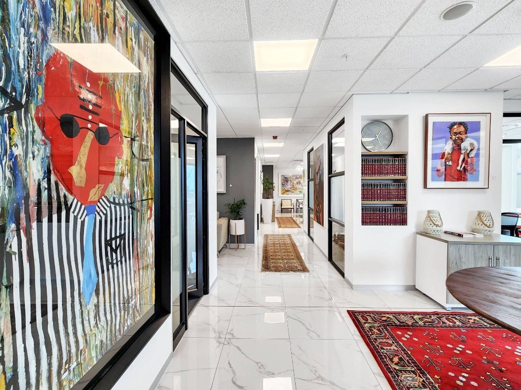 First Gate office fit-out — finished corporate interior, Cape Town